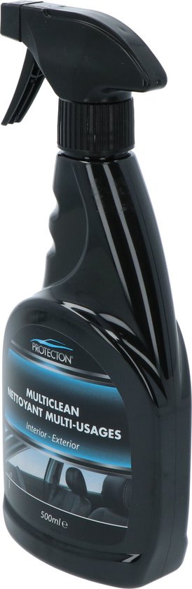 Protecton Multiclean Interieur & Exterieur – Om kunststof grondig te reinigen & te vernieuwen - subtiele zijdeglans afwerking – Met aangename fruitige geur - Snel & gemakkelijk in gebruik - 500ml - afbeelding 6