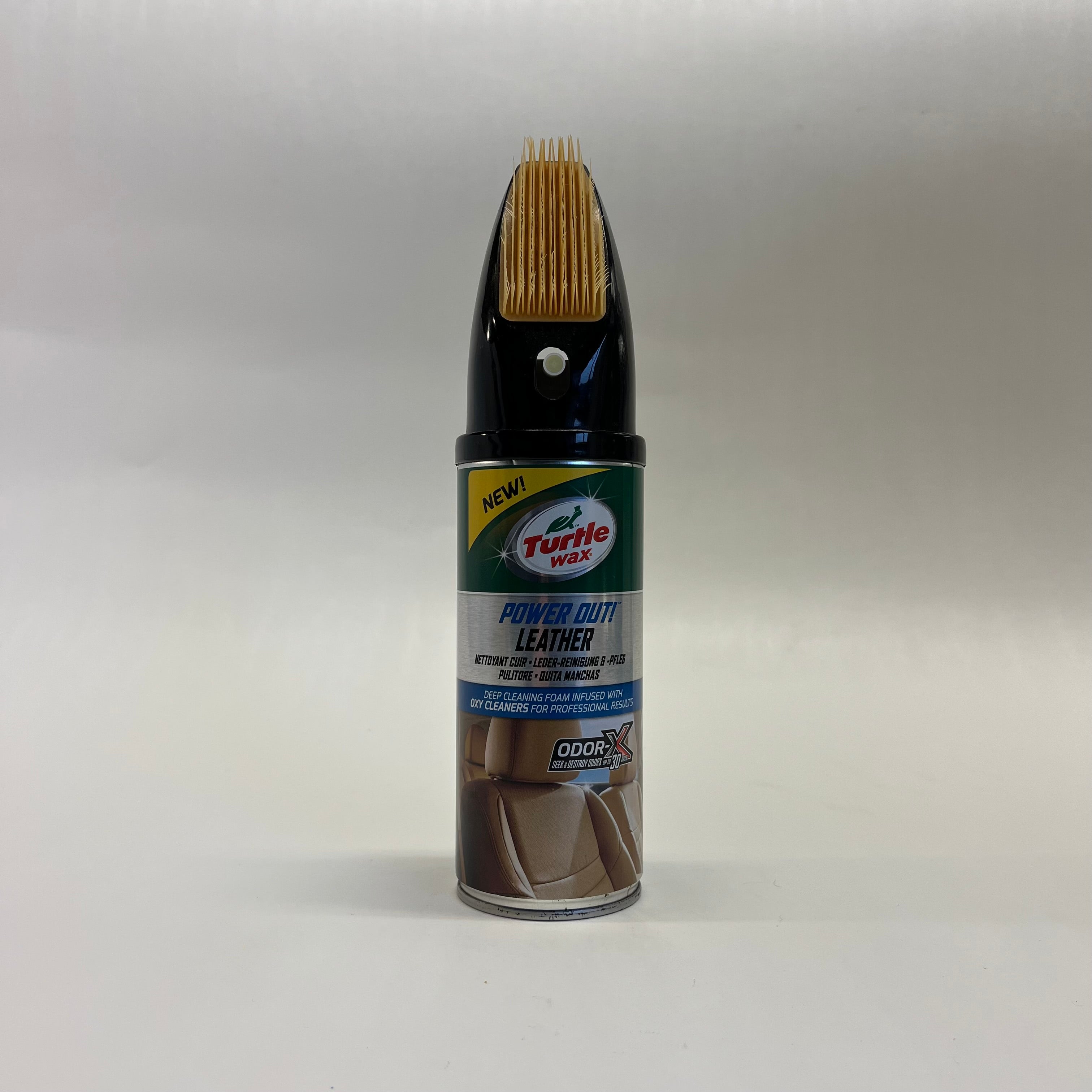 Turtle wax power out leather