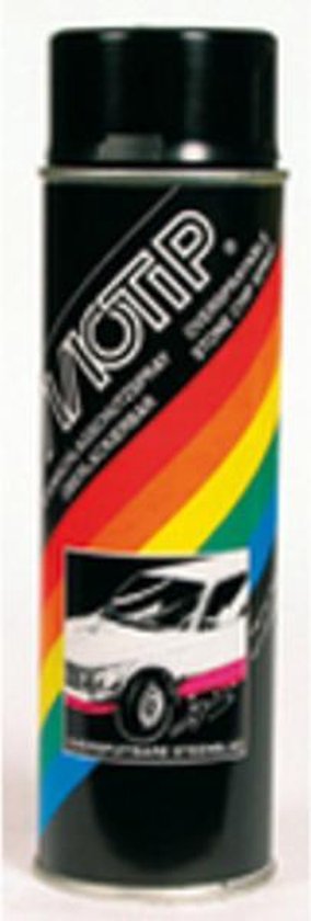 MoTip Anti Steenslag in 500ml spuitbus Zwart - afbeelding 7