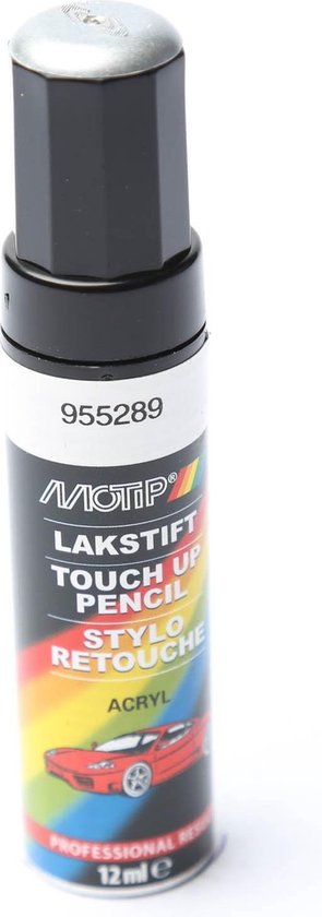 Motip 955289 - Auto lakstift - Zilver Metallic - 12 ml