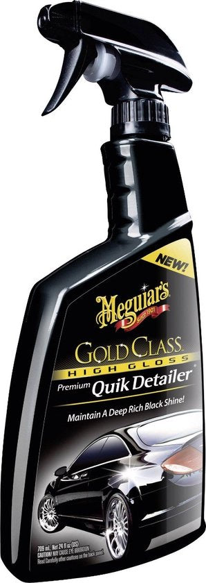 Meguiar’s Gold Class Premium Quik Detailer – 473ml – Quick Detailer Spray – Hoogglans Voor Donkere Lakken – Antistatische Formule – Verwijdert Stof & Vingerafdrukken - afbeelding 2
