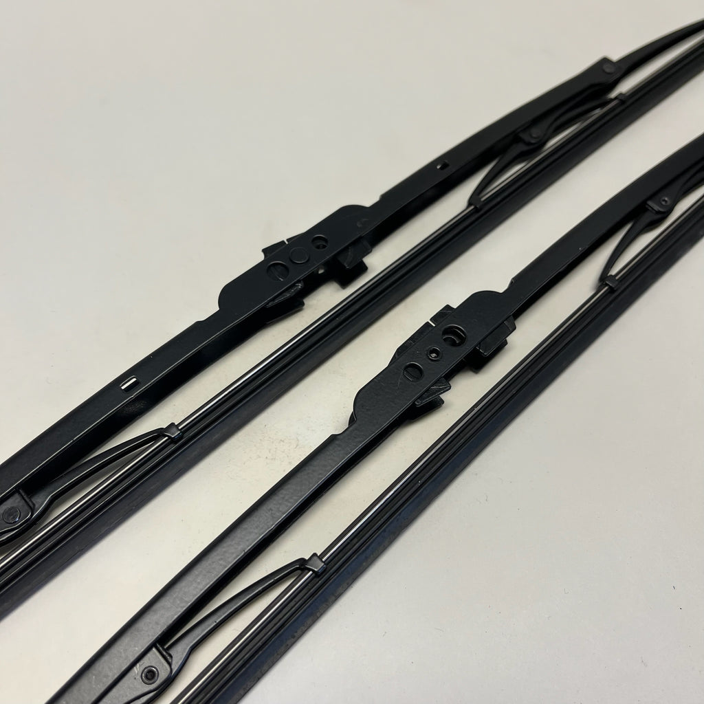 2x conventionele ruitenwisser alle type aansluitingen universele adapter connector close-up