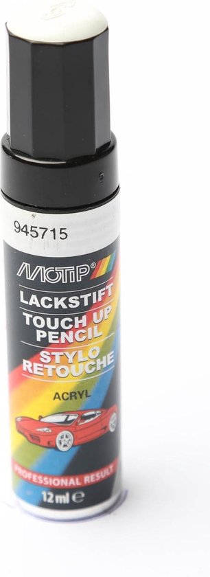 Motip 945715 - Auto lakstift - Wit - 12 ml
