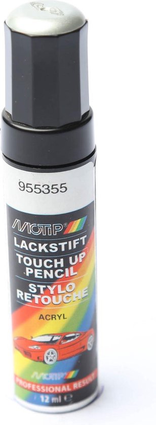 Motip 955355 - Auto lakstift - Zilver Metallic - 12 ml