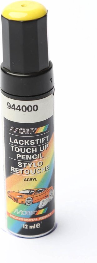 Motip 944000 - Auto lakstift - Geel - 12 ml