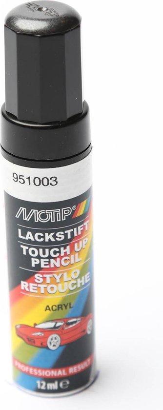 MoTip 951003 lakstift ZWART METALLIC - 12ml