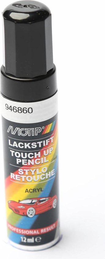 Motip 945860 - Auto lakstift - Wit - 12 ml