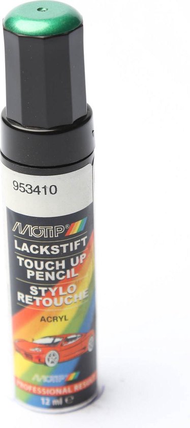 Motip 953410 - Auto lakstift - Groen Metallic - 12 ml