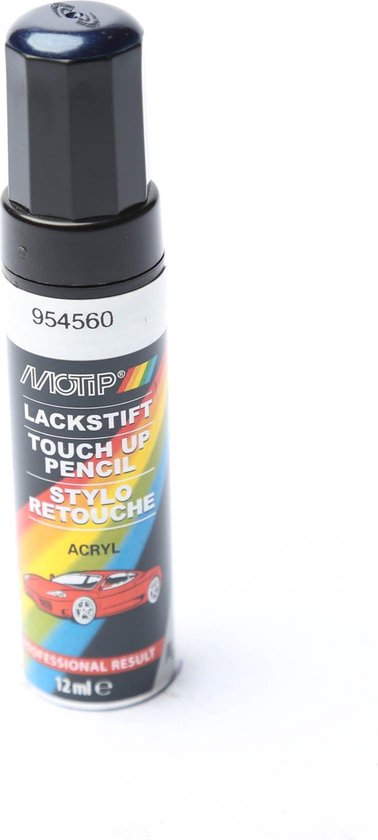 Motip 954560 - Auto lakstift - Blauw Metallic - 12 ml