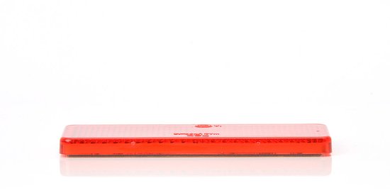 WAS 848 - Reflector - Rood rechthoek …x... - schroefbevestiging - reflectoren voor aanhangwagens - afbeelding 2