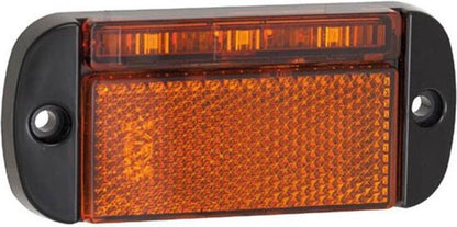 LED Autolamps Laag profiel markeringslicht amber 12/24 V 44AME