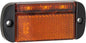 LED Autolamps Laag profiel markeringslicht amber 12/24 V 44AME