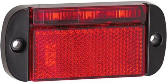 LED Autolamps Laag profiel markeringslicht rood 12/24 V 44RME