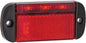 LED Autolamps Laag profiel markeringslicht rood 12/24 V 44RME