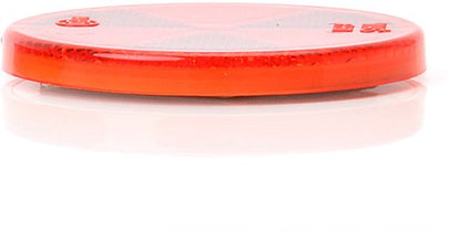WAS 842 - Reflector - Rood rond 5,9 cm - zelfklevend - reflectoren voor aanhangwagens - afbeelding 2