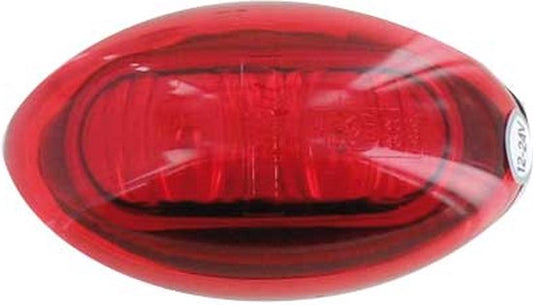 LED markeringslicht rood 12-24V blister