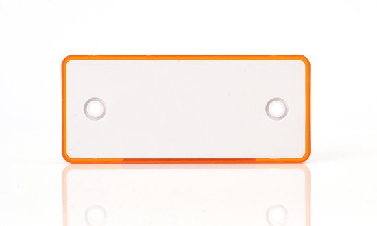 WAS 581 - Reflector - Oranje rechthoek …x... - schroefbevestiging - reflectoren voor aanhangwagens - afbeelding 3