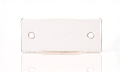 WAS 847 - Reflector - Wit rechthoek …x… - schroefbevestiging - reflectoren voor aanhangwagens - afbeelding 3
