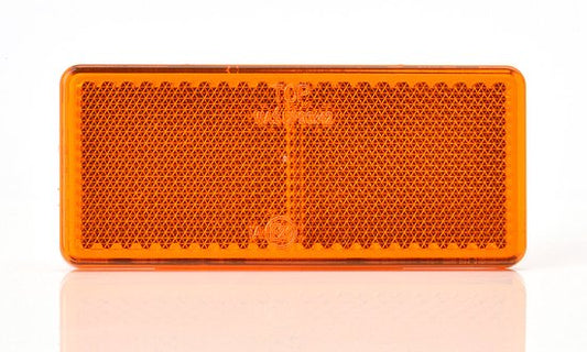 WAS 850 - Reflector - Oranje rechthoek ... - zelfklevend - reflectoren voor aanhangwagens