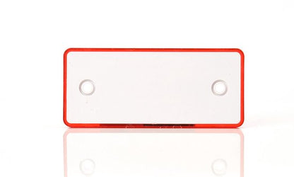 WAS 849 - Reflector - Rood rechthoek …x… - schroefbevestiging - reflectoren voor aanhangwagens - afbeelding 3