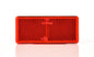 WAS 848 - Reflector - Rood rechthoek …x... - schroefbevestiging - reflectoren voor aanhangwagens