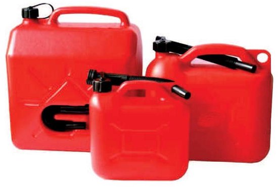 Krysiak KAN05 - Kunststof Brandstofkan - 5L - Met Lejek - HDPE