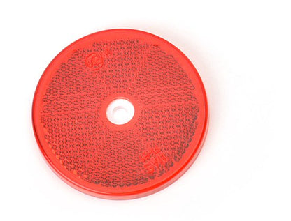 WAS 843 - Reflector - Rood rond 5,9 cm - schroefbevestiging - reflectoren voor aanhangwagens