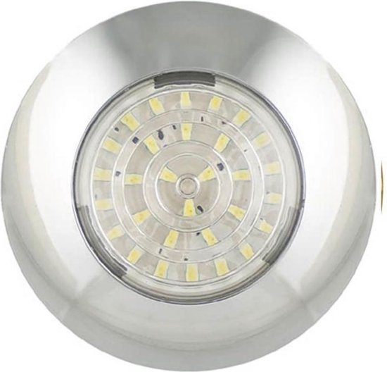 LED Autolamps LED binnenverlichting 7.5 cm chroom 7524C