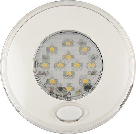 LED Autolamps LED binnenverlichting met schakelaar 8 cm wit 79WWR12 - afbeelding 3