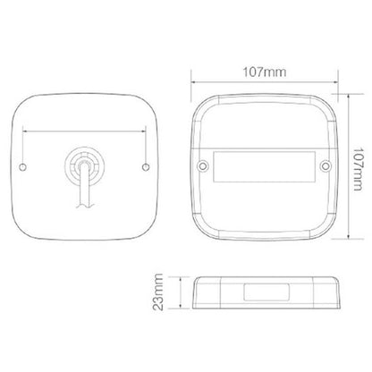 LED-Autolamps-Achterlicht-combinatie-LED-kunststof-99ARL - afbeelding 3