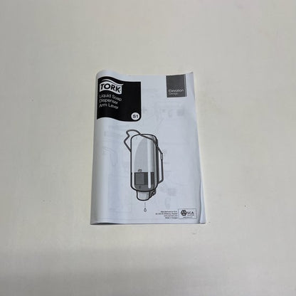 Tork S1 Dispenser Soap Liquid White met elleboogsteun / hendel, S1 (560100) - afbeelding 5