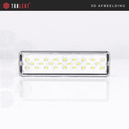 LED achteruitrijlicht slimline inbouw | 12-24v | 0,18m. kabel - afbeelding 2
