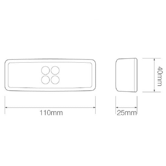 LED Autolamps Zijmarkeringslicht amber 1490AM - afbeelding 2