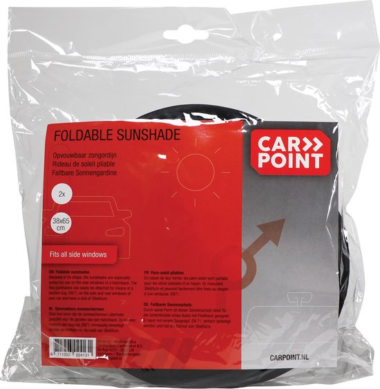 Carpoint Pop-Up Auto Zonneschermen 2 stuks - afbeelding 2