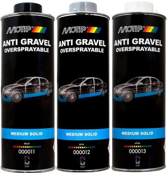 MoTip Anti Steenslag in 1 liter Onderschroefbus Zwart