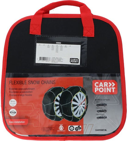 Carpoint Sneeuwkettingen Knn-90 (195/75-14 Tot 205/40-18) 9 Mm 2 St - afbeelding 2