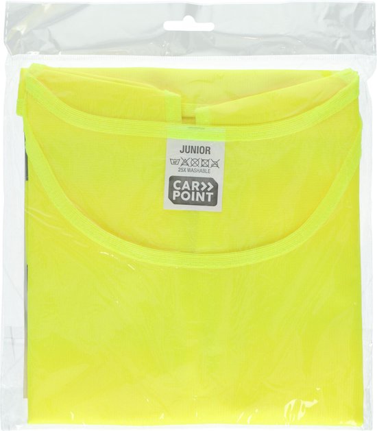 Carpoint Veiligheidshesje - Reflecterend hesje kind - Fluorescerend Geel Veiligheidsvest voor kinderen - Junior - afbeelding 8