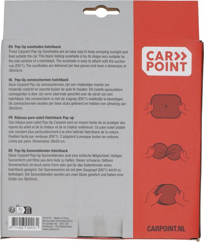 Carpoint Pop-Up Auto Zonneschermen 2 stuks - afbeelding 6