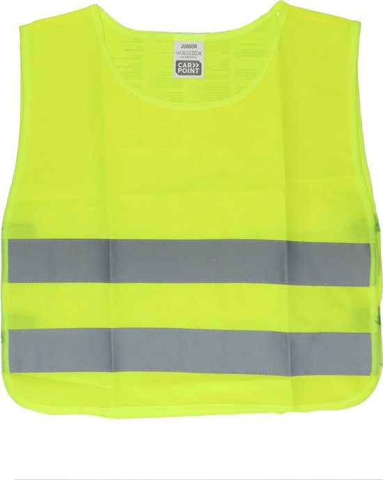 Carpoint Veiligheidshesje - Reflecterend hesje kind - Fluorescerend Geel Veiligheidsvest voor kinderen - Junior - afbeelding 10