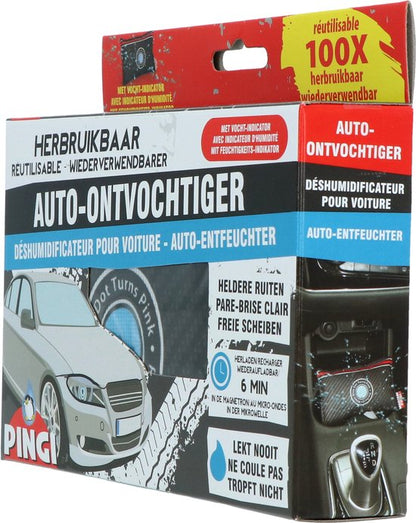 Pingi Auto-Ontvochtiger 300g - Vochtopnemer - Herbruikbaar - Voorkomt Beslagen Autoruiten - afbeelding 21