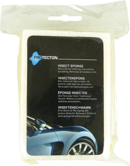 Protecton Insectenspons – Voor verwijderen van insecten en hardnekkig vuil – Voor glas, kunststof en niet-gelakte oppervlakken – 12x8x4cm - afbeelding 7