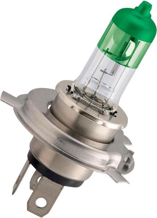 Philips ColorVision H4 Groen 60/55W 12V, set à 2 stuks - afbeelding 2