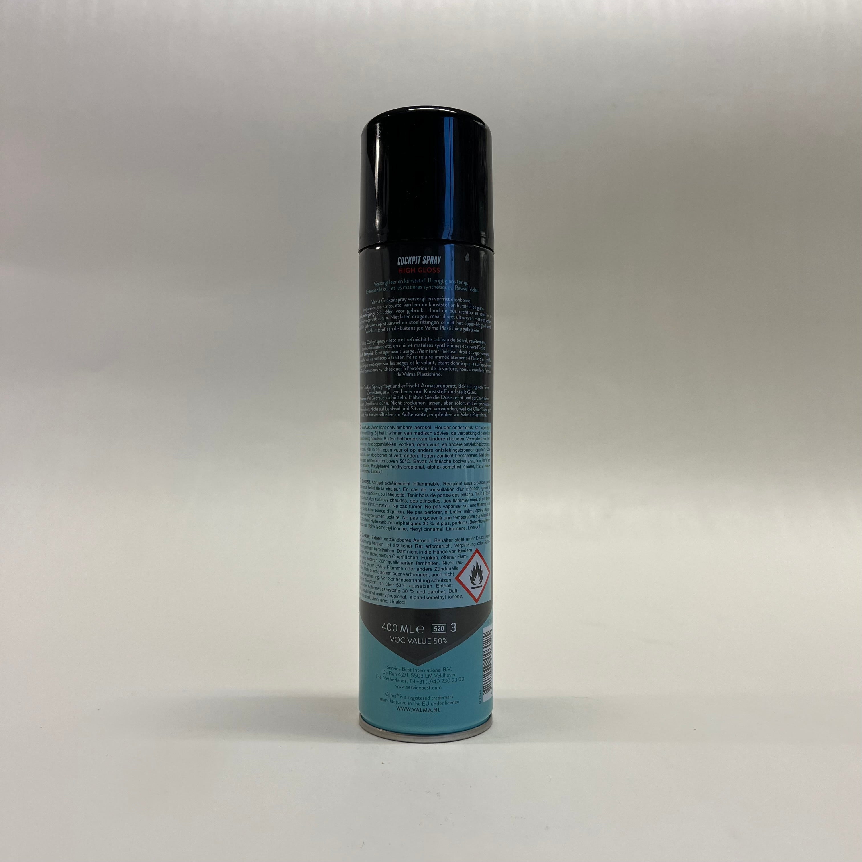 Valma interieur cockpit spray