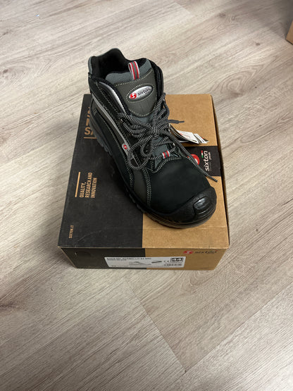 Sixton Adamello Werkschoenen Zwart/Grijs Hoog S3