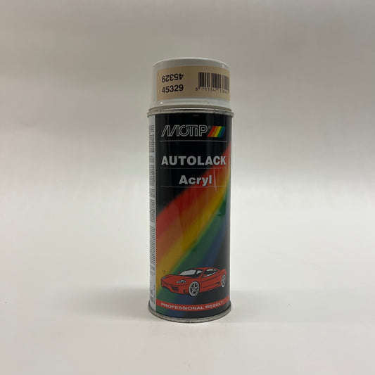 Motip 45329 - Autolak spuitbus - Wit - 400ml