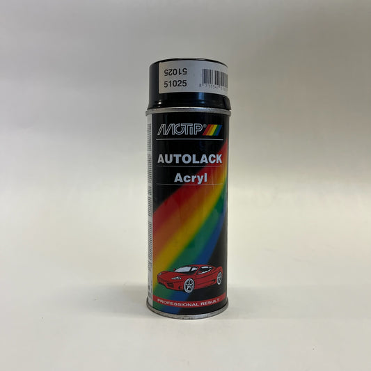 Motip 51025 - Autolak spuitbus - Zwart - 400ml