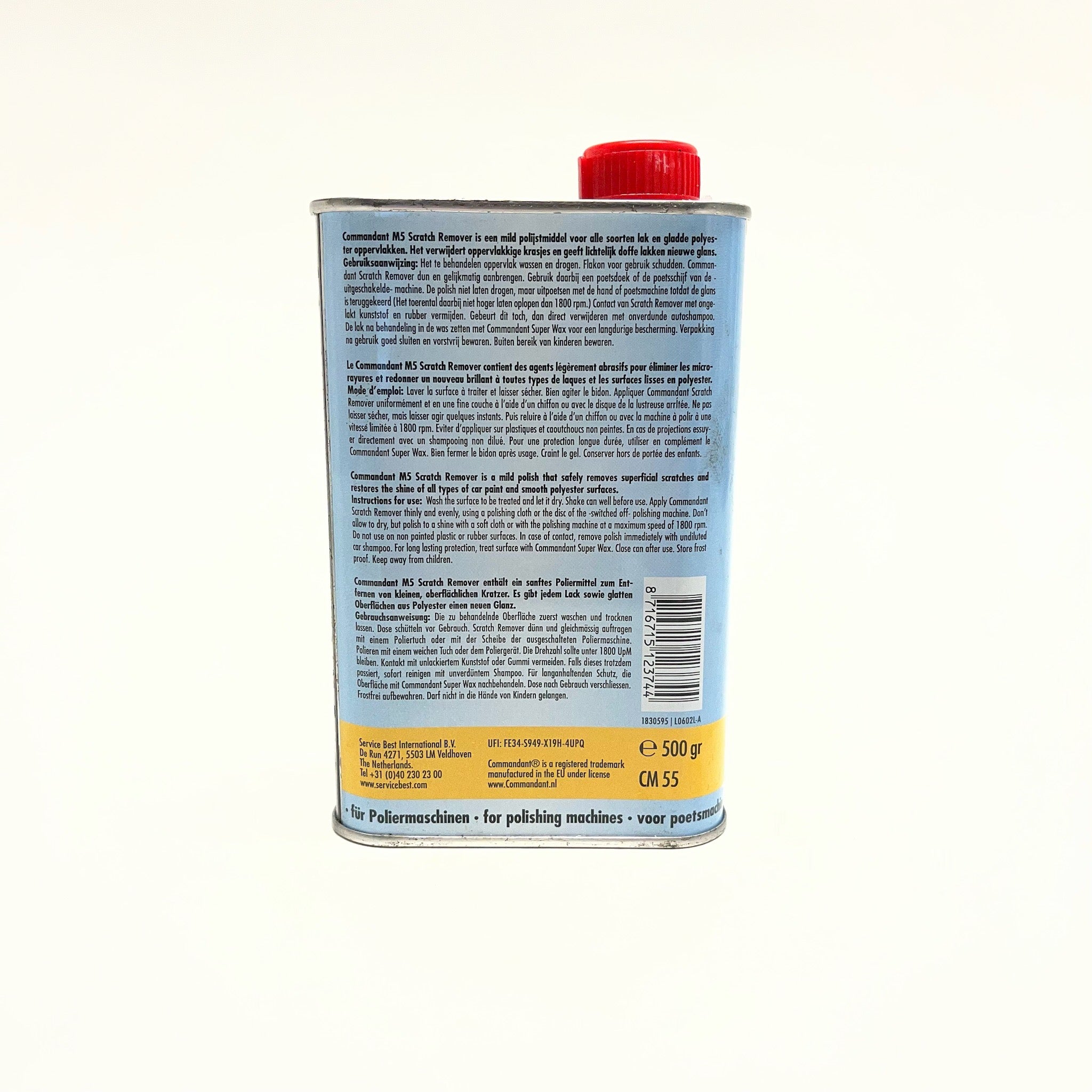 Commandant M5 scratch remover