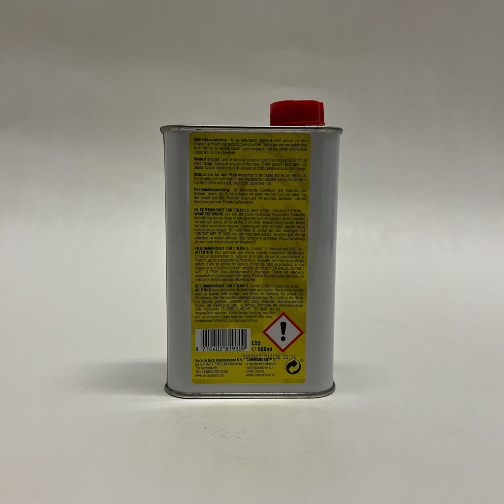 Commandant 5 car polish