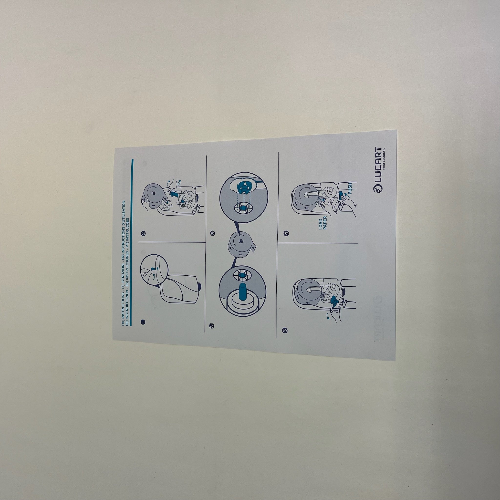 Lucart professional - Identity autocut toilet dispenser
