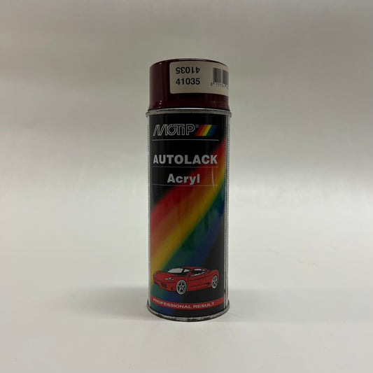 acryl autolak / acrylic car paint vooraanzicht MOTIP 41035